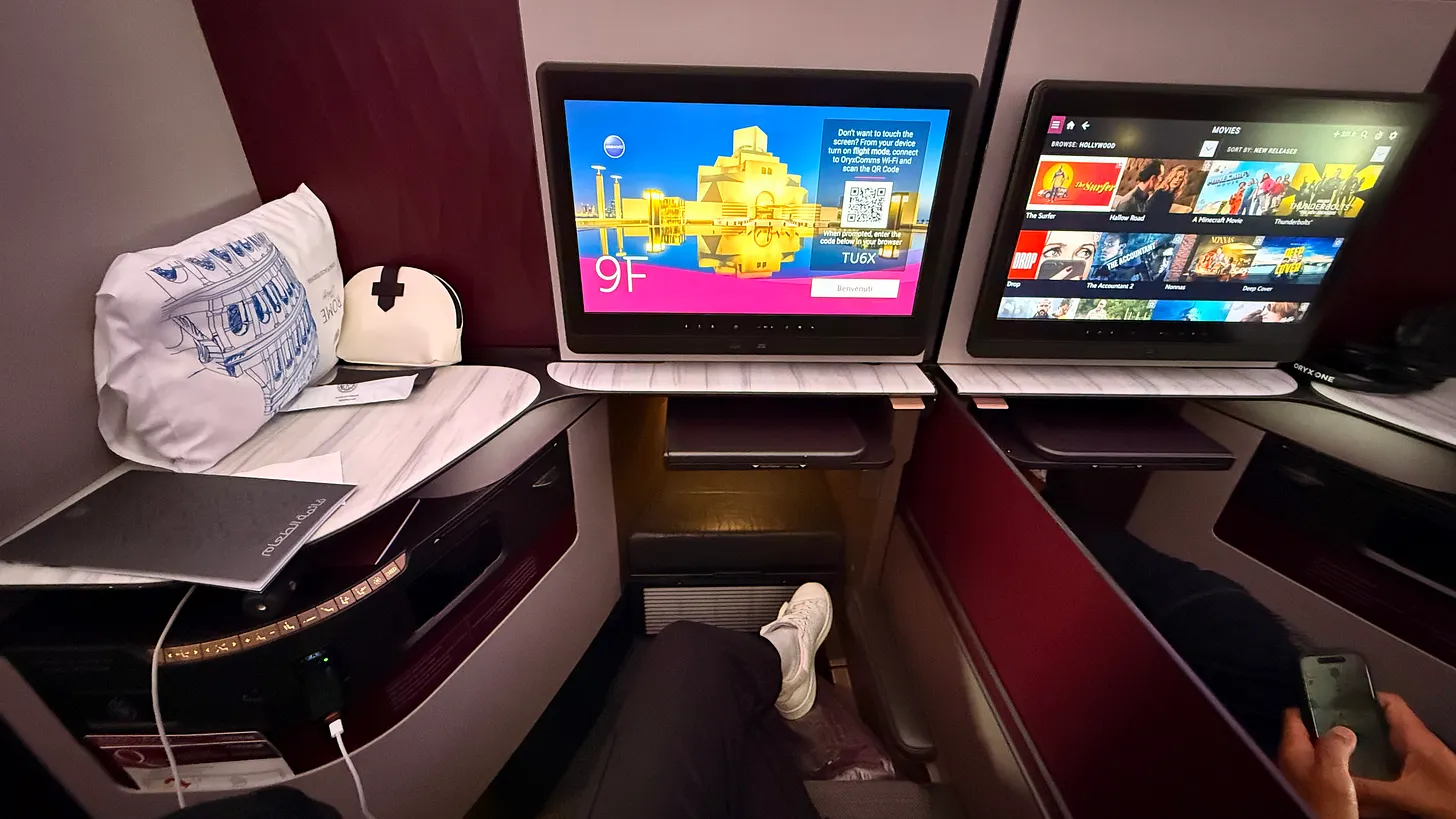How I booked Qatar Qsuites